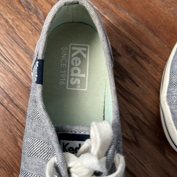 LightLight Blue Patterned Keds - Picture 3 of 8